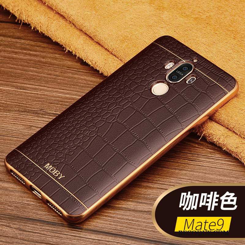 Huawei Mate 9 Business Kaki Protection Coque De Téléphone Silicone Téléphone Portable