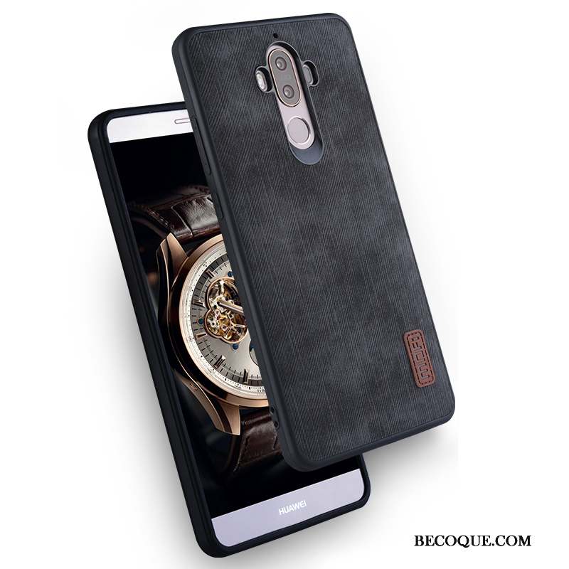 Huawei Mate 9 Coque De Téléphone Incassable Étui Protection Gris Silicone