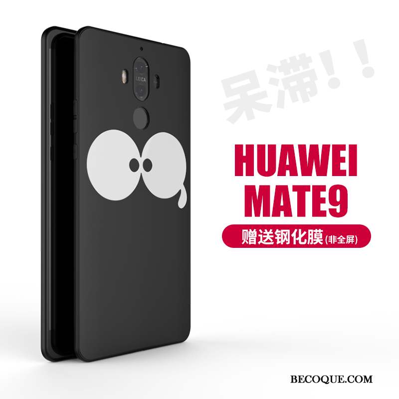 Huawei Mate 9 Coque De Téléphone Tendance Noir Étui Créatif Grand