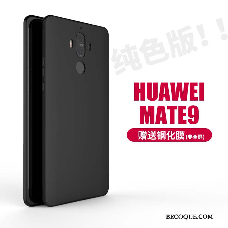 Huawei Mate 9 Coque De Téléphone Tendance Noir Étui Créatif Grand