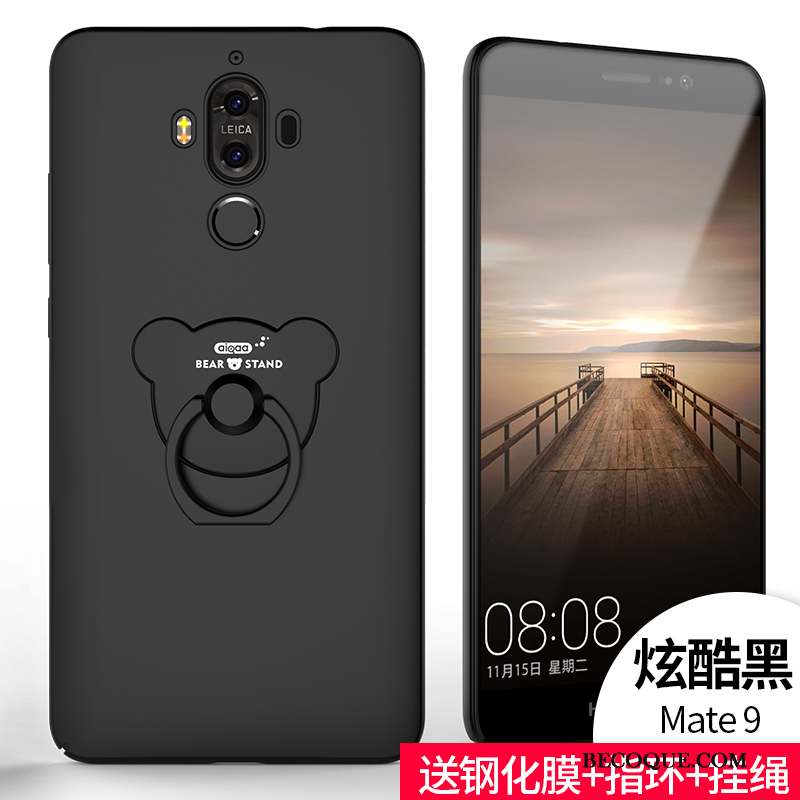 Huawei Mate 9 Coque Personnalité Incassable Tout Compris Créatif Étui Or