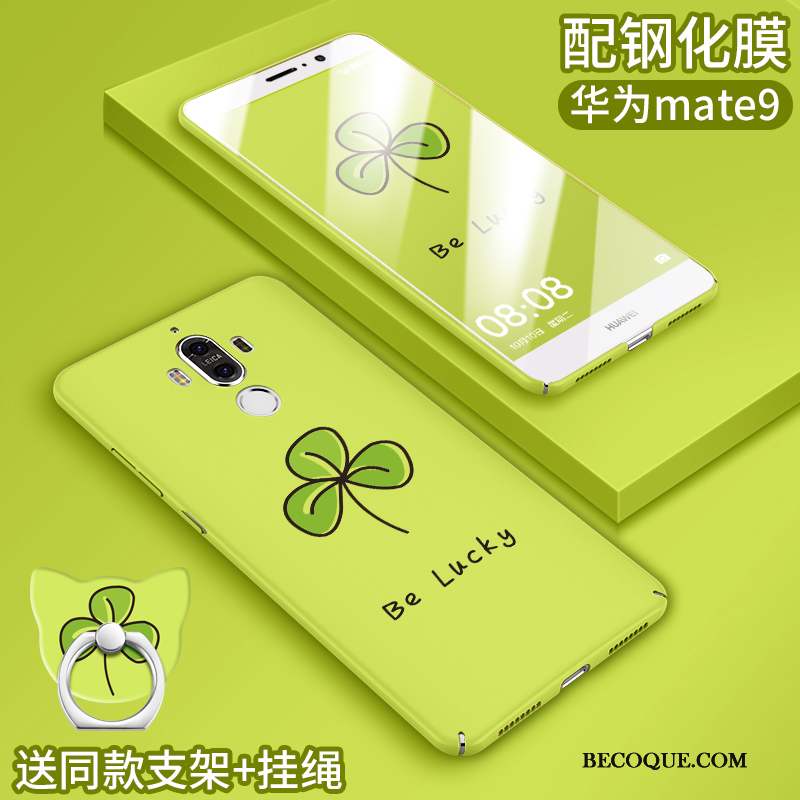 Huawei Mate 9 Coque Vert Personnalité Créatif Tout Compris Silicone Étui