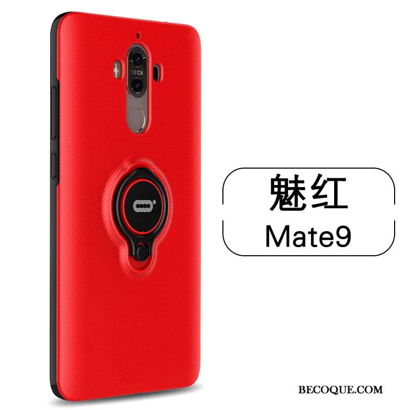 Huawei Mate 9 Coque Vert Support Boucle Incassable Étui Protection