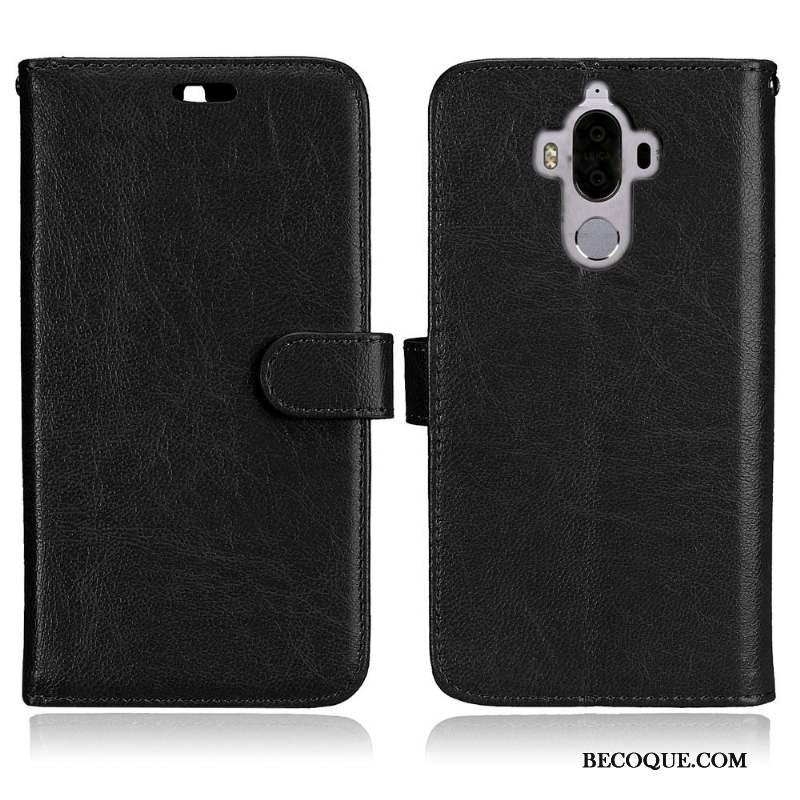 Huawei Mate 9 Incassable Housse Étui En Cuir Carte Coque De Téléphone Tout Compris