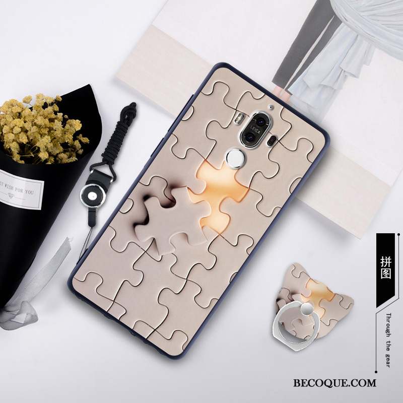 Huawei Mate 9 Membrane Coque Vert De Téléphone Fluide Doux Tempérer