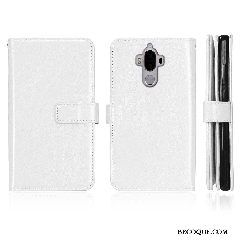 Huawei Mate 9 Portefeuille Protection Incassable Housse Tout Compris Coque De Téléphone