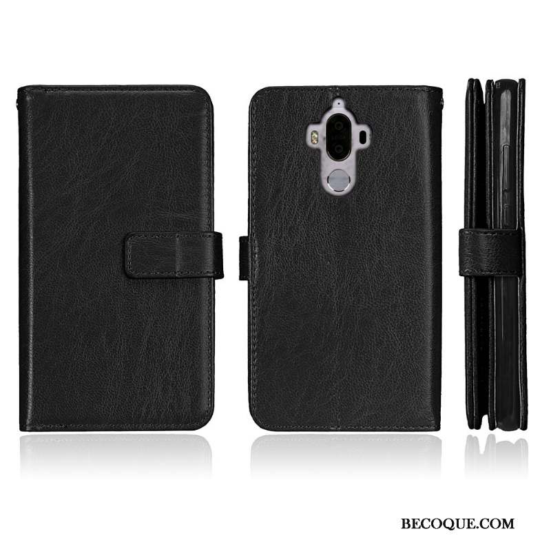 Huawei Mate 9 Portefeuille Protection Incassable Housse Tout Compris Coque De Téléphone