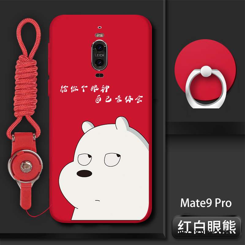 Huawei Mate 9 Pro Coque De Téléphone Tendance Créatif Tout Compris Étui Noir