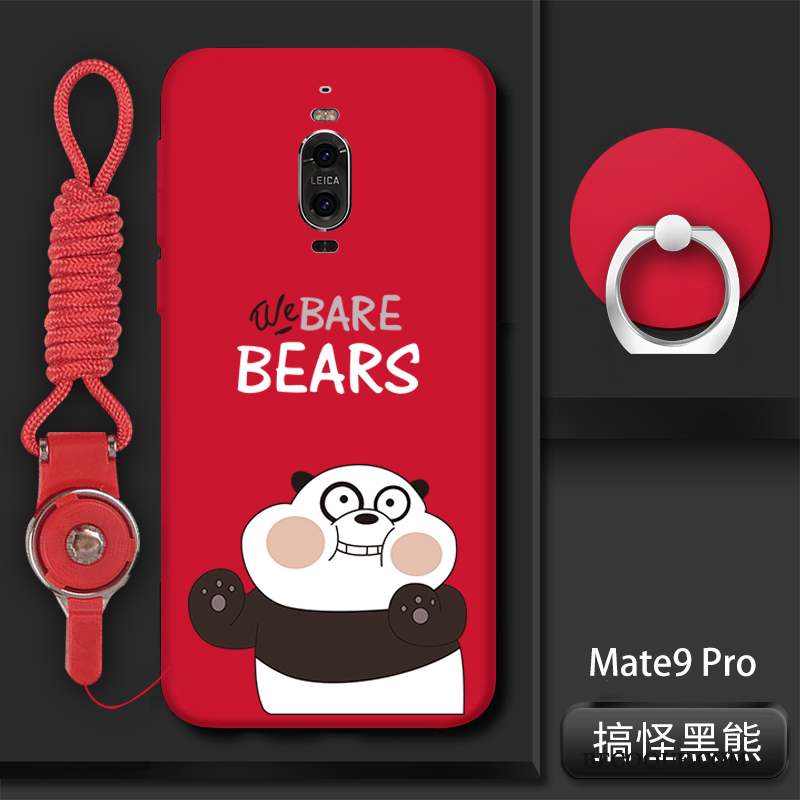 Huawei Mate 9 Pro Coque De Téléphone Tendance Créatif Tout Compris Étui Noir