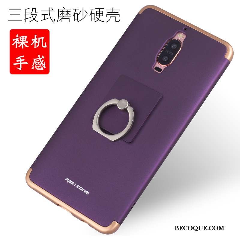 Huawei Mate 9 Pro Coque De Téléphone Violet Nouveau Border Métal