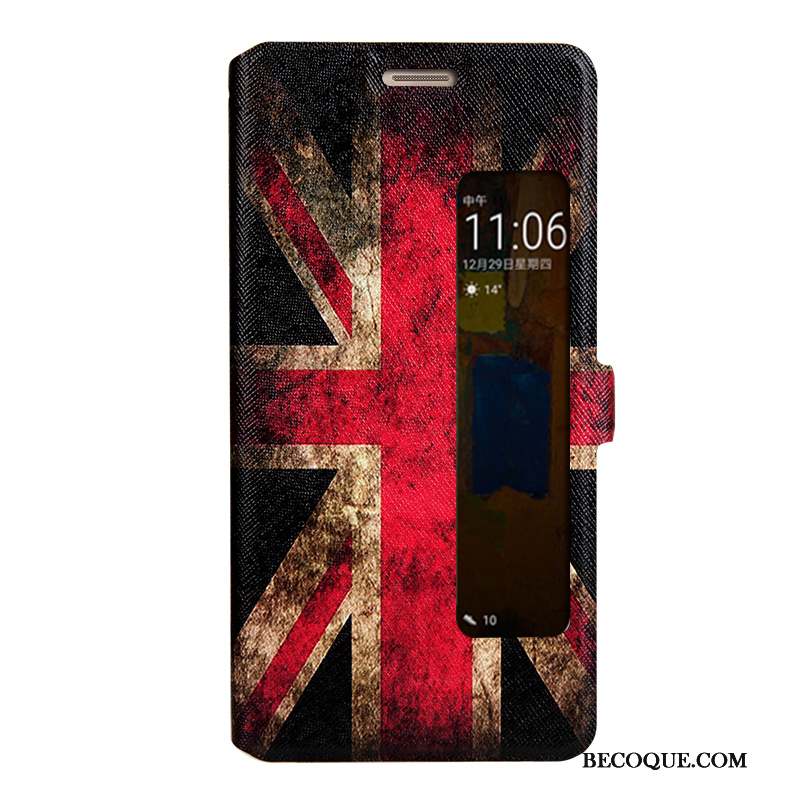 Huawei Mate 9 Pro Coque De Téléphone Windows Dessin Animé Étui Housse Bleu