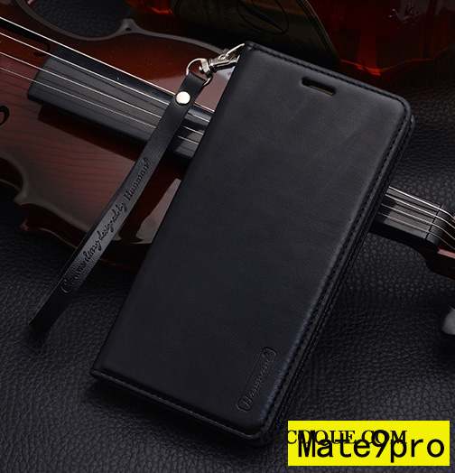 Huawei Mate 9 Pro Cuir Véritable Incassable Tout Compris Étui Protection Coque De Téléphone