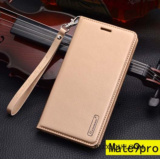 Huawei Mate 9 Pro Cuir Véritable Incassable Tout Compris Étui Protection Coque De Téléphone