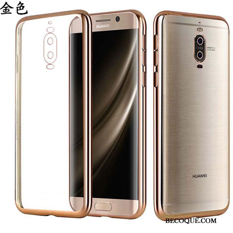 Huawei Mate 9 Pro Fluide Doux Protection Silicone Étui Rose Coque De Téléphone