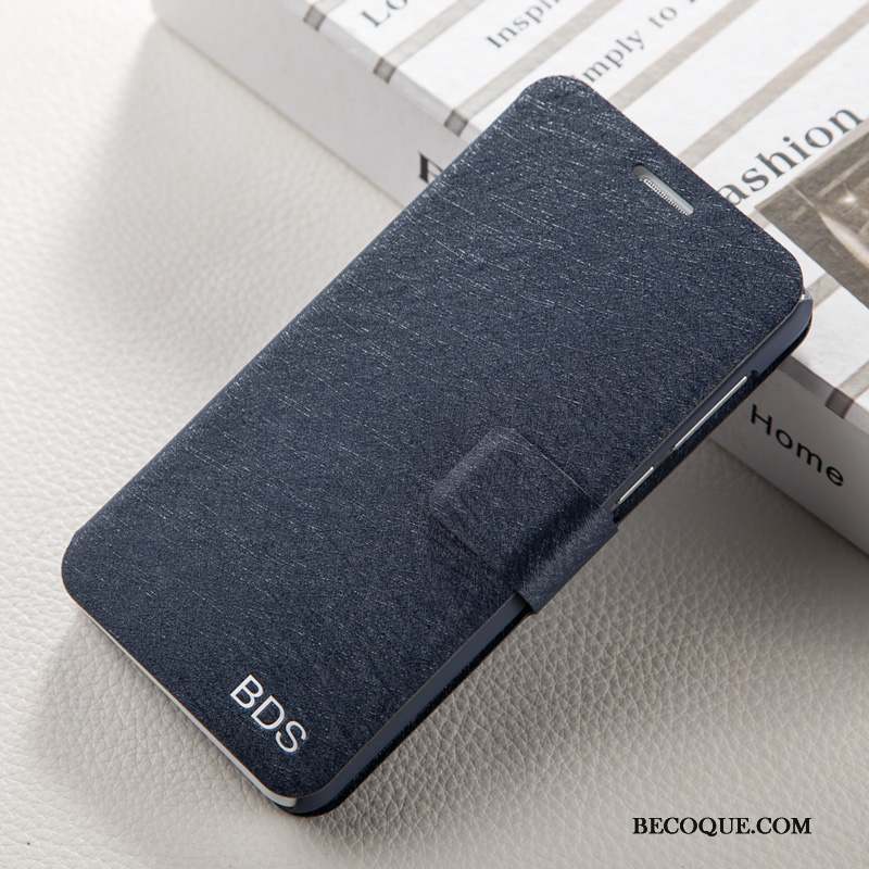 Huawei Mate 9 Pro Housse Étui En Cuir Coque De Téléphone Bleu Clair Téléphone Portable Strass