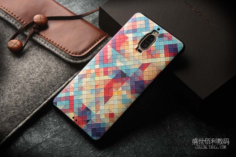 Huawei Mate 9 Pro Incassable Silicone Étui Dessin Animé Coque De Téléphone Gaufrage