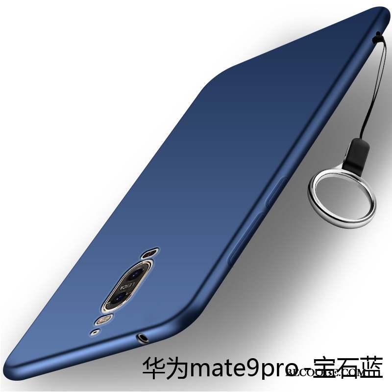 Huawei Mate 9 Pro Incassable Tout Compris Coque De Téléphone Délavé En Daim Rose Étui