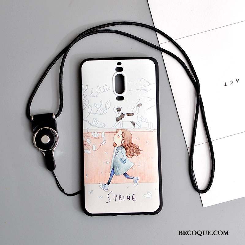 Huawei Mate 9 Pro Ornements Suspendus Étui Silicone Coque Tendance Dessin Animé