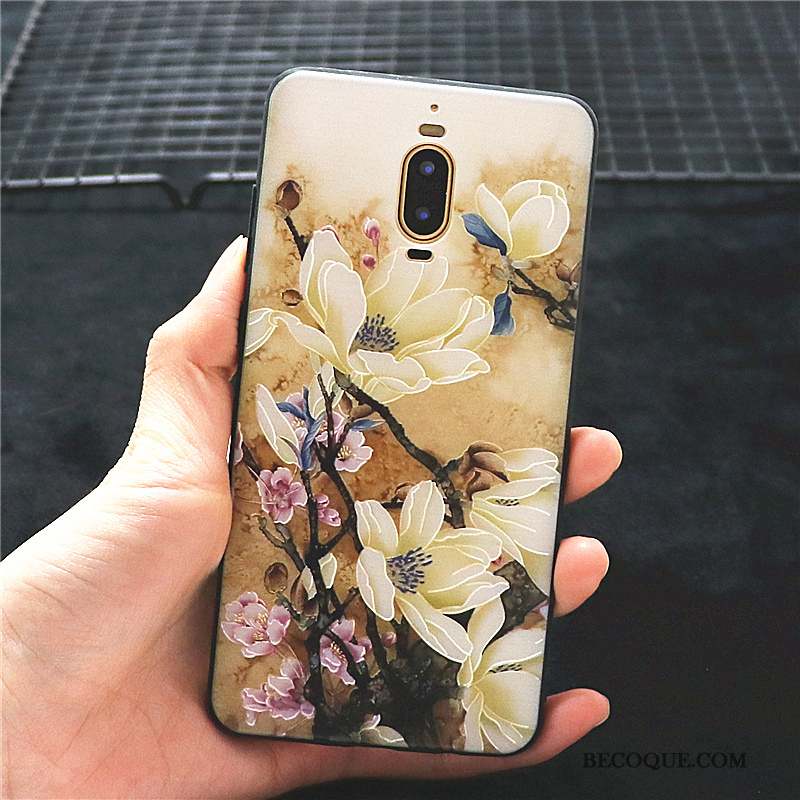 Huawei Mate 9 Pro Personnalité Coque De Téléphone Silicone Créatif Rose Incassable