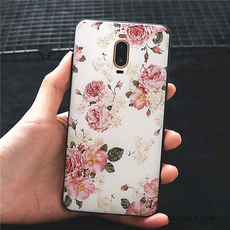 Huawei Mate 9 Pro Personnalité Coque De Téléphone Silicone Créatif Rose Incassable