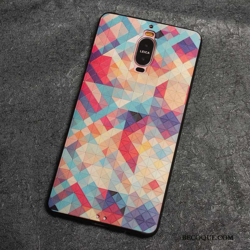 Huawei Mate 9 Pro Très Mince Coque Multicolore Téléphone Portable Étui Fluide Doux