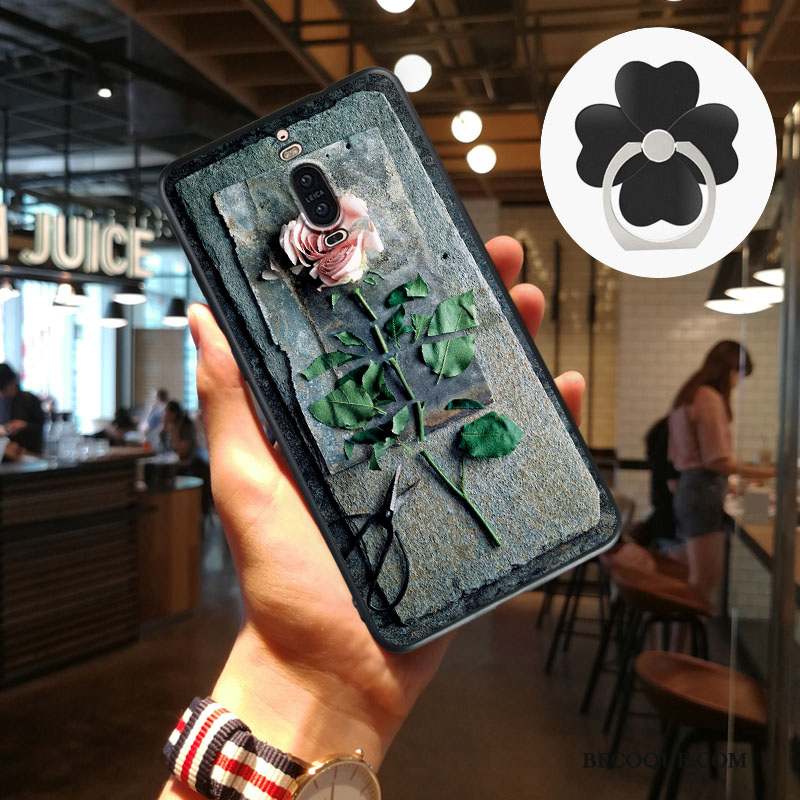 Huawei Mate 9 Pro Étui Coque Fluide Doux De Téléphone Multicolore Gaufrage