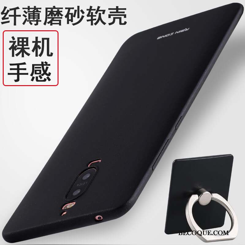 Huawei Mate 9 Pro Étui Fluide Doux Rouge Protection Silicone Coque De Téléphone