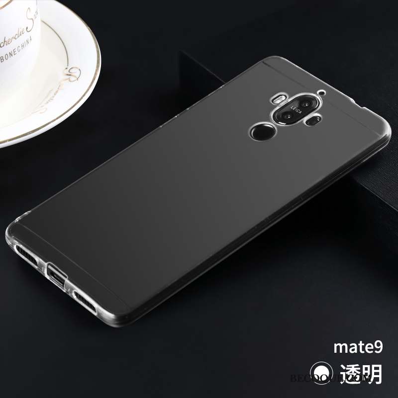 Huawei Mate 9 Protection Tout Compris Coque Fluide Doux Mince Noir