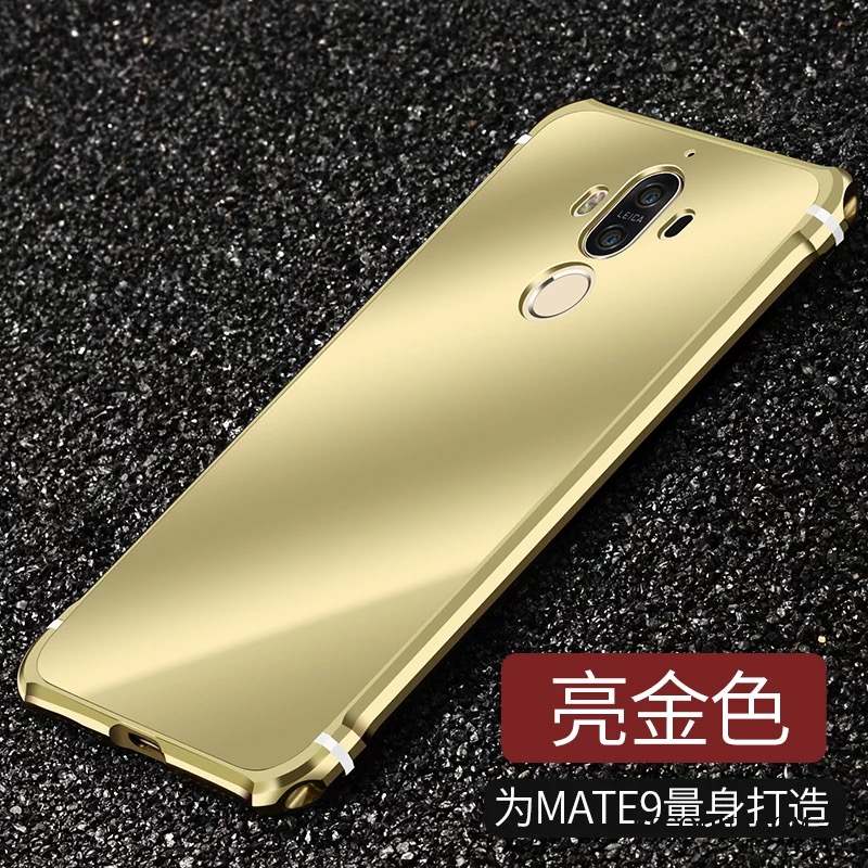 Huawei Mate 9 Protection Étui Coque Rouge Métal De Téléphone