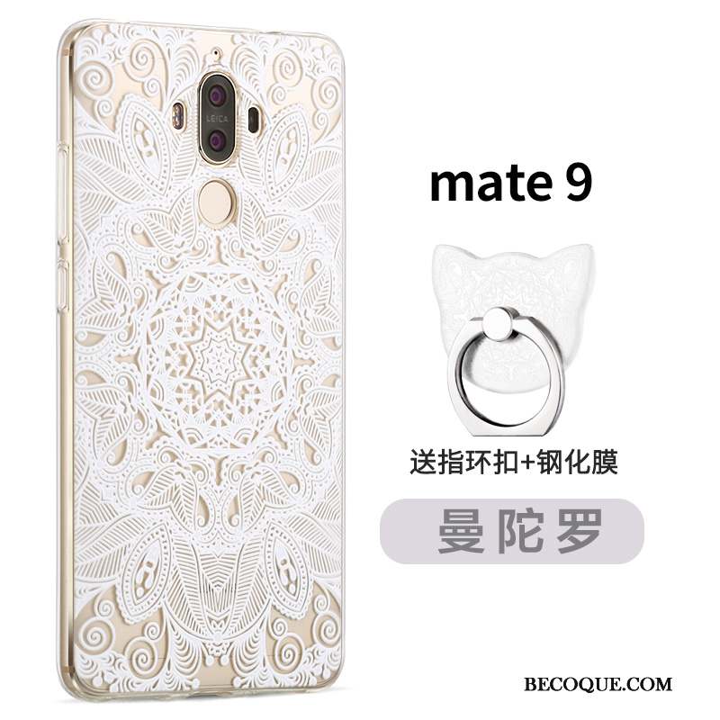 Huawei Mate 9 Silicone Transparent Fluide Doux Protection Coque De Téléphone Étui