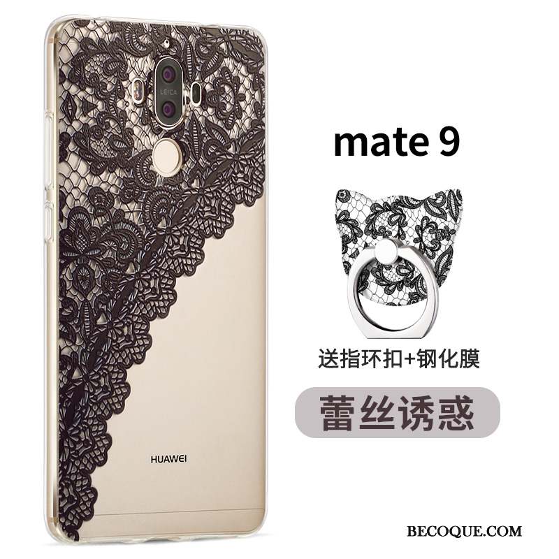 Huawei Mate 9 Silicone Transparent Fluide Doux Protection Coque De Téléphone Étui