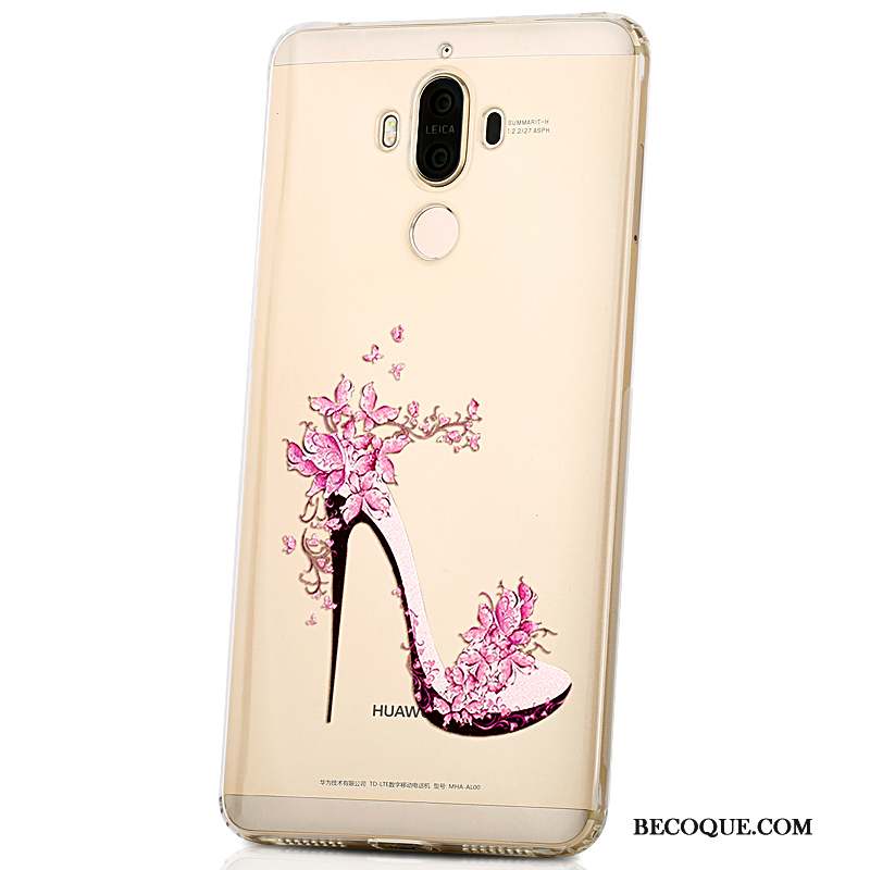 Huawei Mate 9 Tout Compris Coque De Téléphone Silicone Dessin Animé Transparent Étui