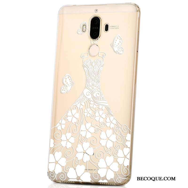 Huawei Mate 9 Tout Compris Coque De Téléphone Silicone Dessin Animé Transparent Étui