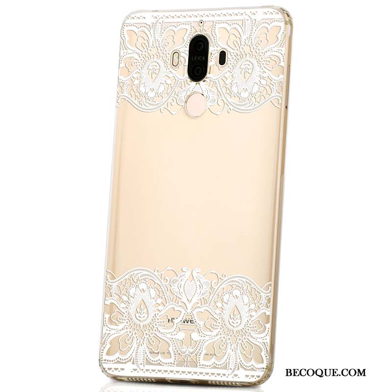 Huawei Mate 9 Tout Compris Coque De Téléphone Silicone Dessin Animé Transparent Étui