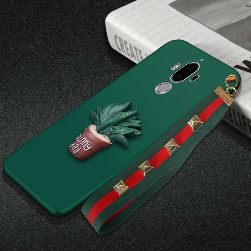 Huawei Mate 9 Vert Foncé Protection Ornements Suspendus Tendance Étui Coque De Téléphone