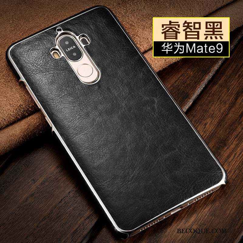 Huawei Mate 9 Étui En Cuir Coque De Téléphone Mode Incassable Mince Business