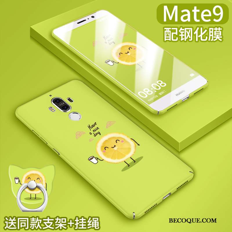Huawei Mate 9 Étui Incassable Coque De Téléphone Silicone Rouge Personnalité