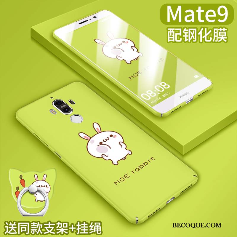 Huawei Mate 9 Étui Incassable Coque De Téléphone Silicone Rouge Personnalité