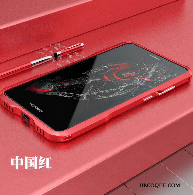 Huawei Mate 9 Étui Métal Coque Rose Protection Très Mince