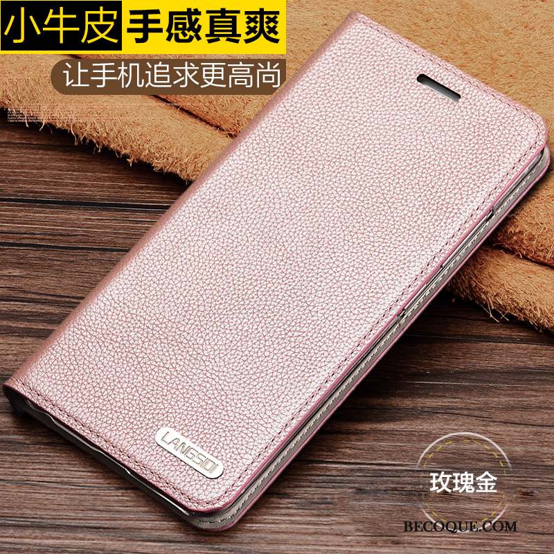 Huawei Mate S Coque Cuir Véritable Protection Simple Étui Étui En Cuir Clamshell