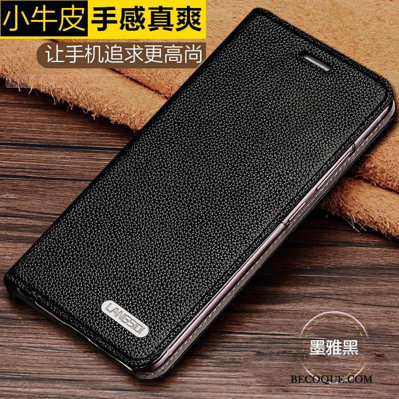 Huawei Mate S Coque Cuir Véritable Protection Simple Étui Étui En Cuir Clamshell