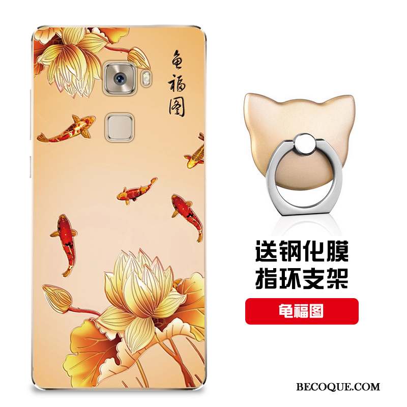 Huawei Mate S Coque Incassable Personnalisé Rose Fluide Doux Protection Modèle