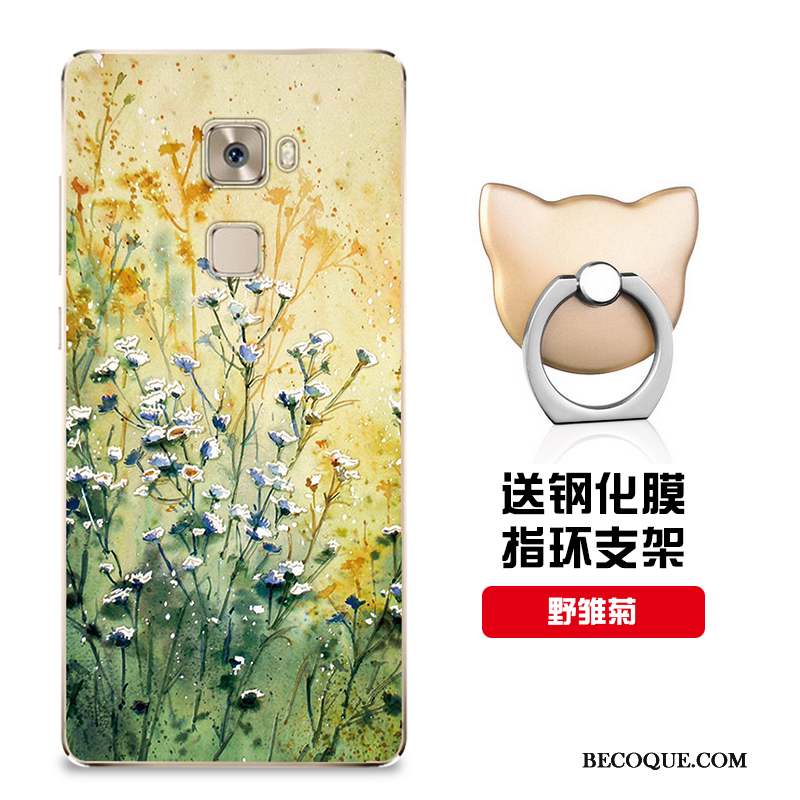 Huawei Mate S Coque Incassable Personnalisé Rose Fluide Doux Protection Modèle