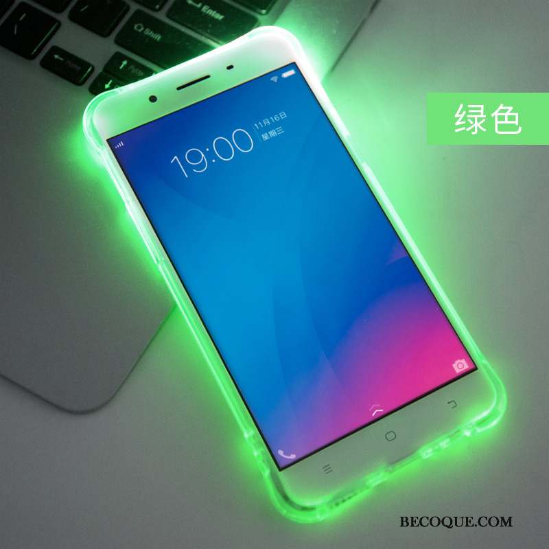 Huawei Mate S Coque Étui Protection Modèle Vert Fluide Doux Personnalisé