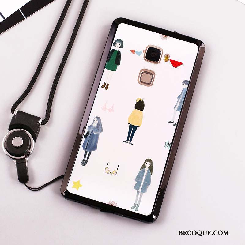 Huawei Mate S Fluide Doux Nouveau Ornements Suspendus Blanc Étui Coque De Téléphone