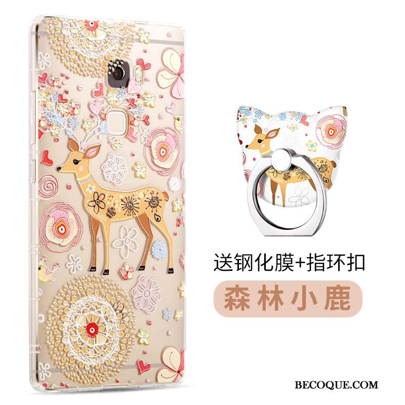Huawei Mate S Fluide Doux Rose Protection Étui Incassable Coque De Téléphone