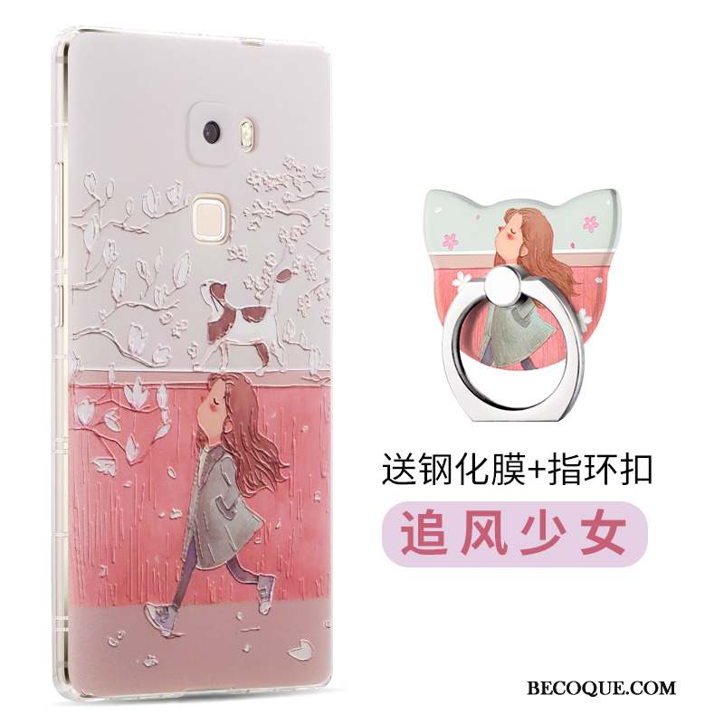 Huawei Mate S Fluide Doux Rose Protection Étui Incassable Coque De Téléphone