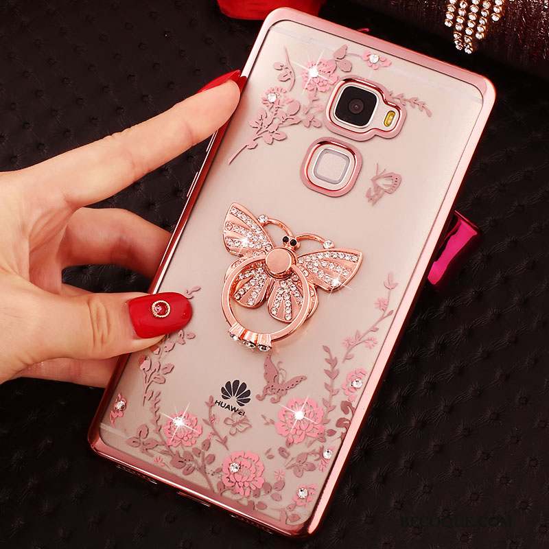 Huawei Mate S Fluide Doux Strass Protection Étui Coque De Téléphone Tout Compris