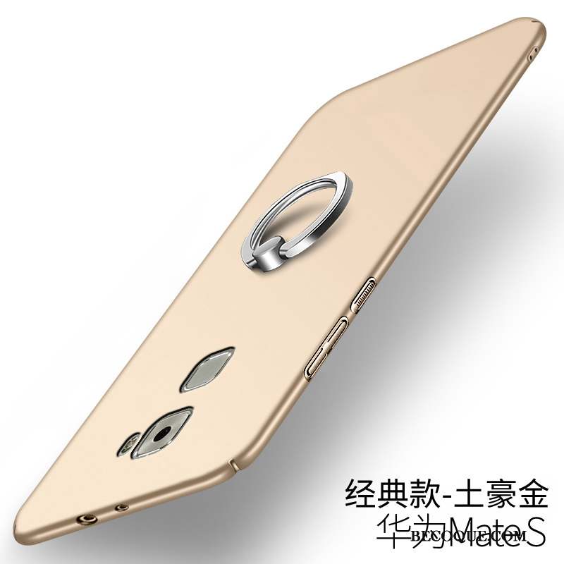 Huawei Mate S Étui Tout Compris Délavé En Daim Incassable Protection Coque De Téléphone