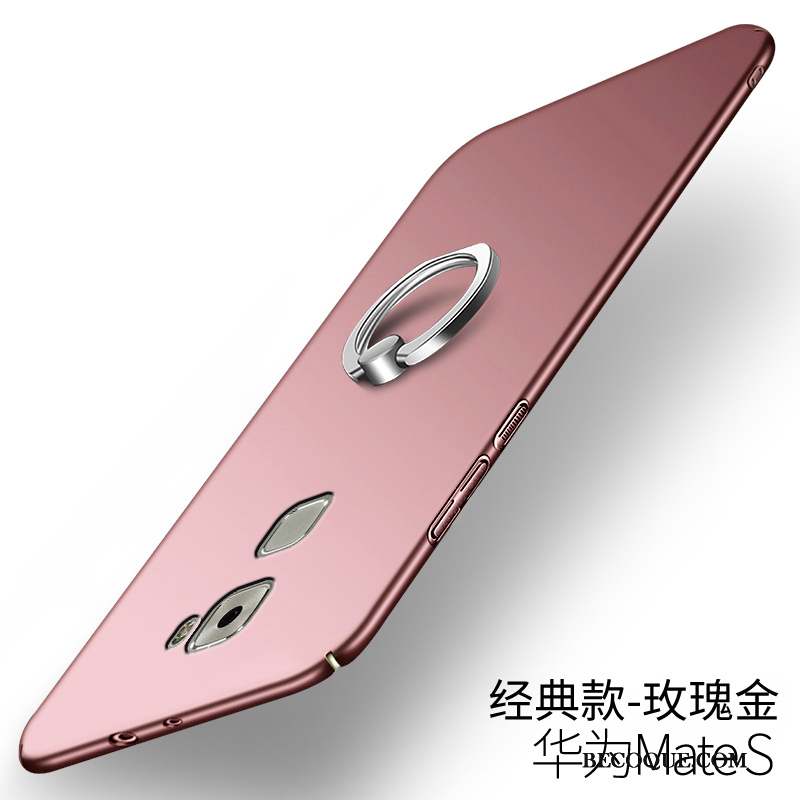 Huawei Mate S Étui Tout Compris Délavé En Daim Incassable Protection Coque De Téléphone